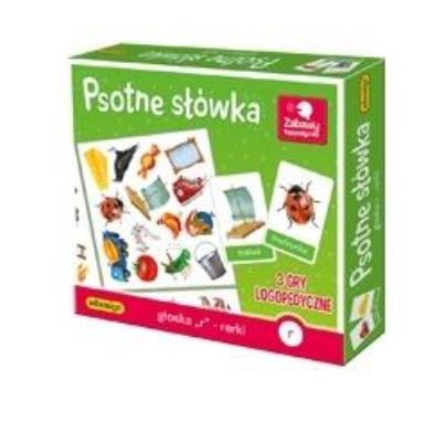 Psotne słówka - Głoska R - Rerki. Wydawca: Adamigo. SmakLiter.pl Opakowanie Psotne słówka - Głoska R - Rerki