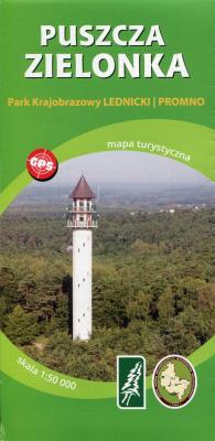 Opakowanie Puszcza Zielonka mapa turystyczna 1:50 000