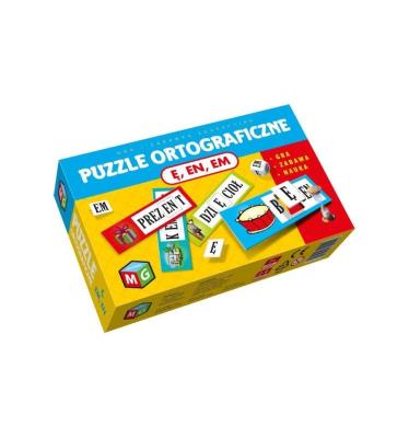 Opakowanie Puzzle ortograficzne 'ę', 'en', 'em'