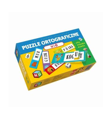 Puzzle ortograficzne 'u' i 'ó'. Wydawca: MULTIGRA. SmakLiter.pl Opakowanie Puzzle ortograficzne 'u' i 'ó'