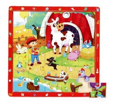 Opakowanie Puzzle & Gra drewniane Na wsi