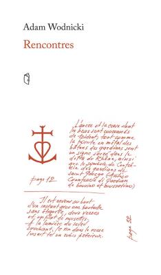 Rencontres. Autor: Adam Wodnicki. SmakLiter.pl Okładka książki Rencontres