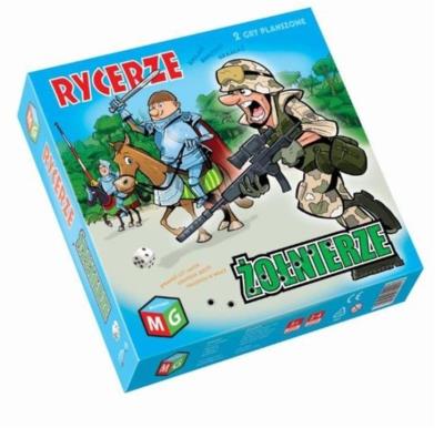 Rycerze żołnierze. Wydawca: MULTIGRA. SmakLiter.pl Opakowanie Rycerze żołnierze