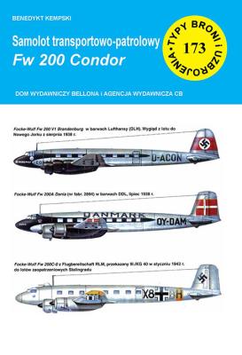 Okładka książki Samolot transportowy Focke-Wulf Fw 200 Condor
