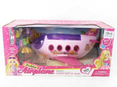 Opakowanie Samolot z lalkami do przebierania