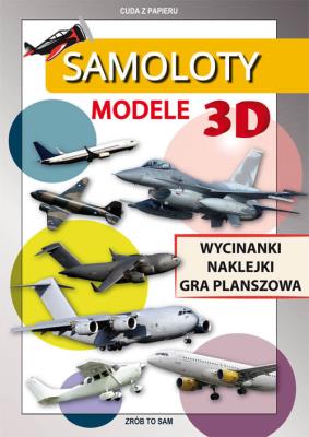 Okładka książki Samoloty Modele 3D