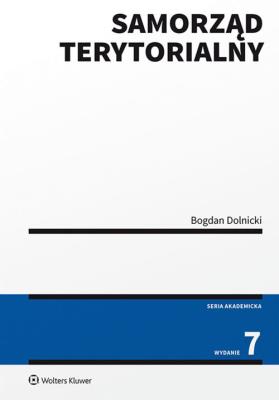 Samorząd terytorialny. Autor: Bogdan Dolnicki. SmakLiter.pl Okładka książki Samorząd terytorialny