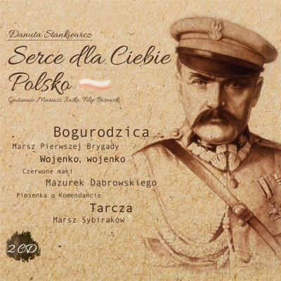 Serce dla Ciebie, Polsko 2 CD. Autor: Danuta Stankiewicz. SmakLiter.pl Okładka książki Serce dla Ciebie, Polsko 2 CD
