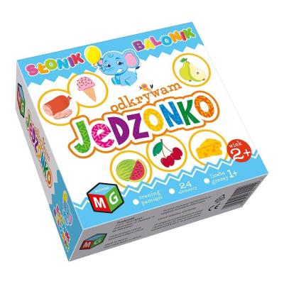 Słonik Balonik. Odkrywam jedzonko. Wydawca: MULTIGRA. SmakLiter.pl Opakowanie Słonik Balonik. Odkrywam jedzonko