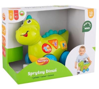 Sprytny Dinuś. Wydawca: Dumel. SmakLiter.pl Opakowanie Sprytny Dinuś