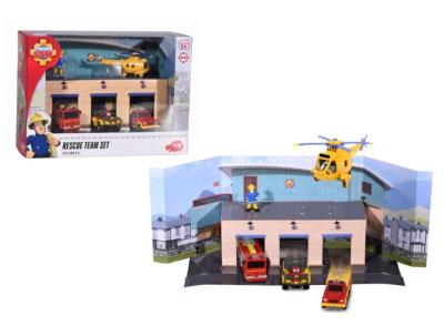 Opakowanie Strażak Sam Zespół ratowniczy 4 pojazdy