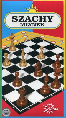 Szachy  młynek. Wydawca: ABINO. SmakLiter.pl Opakowanie Szachy  młynek