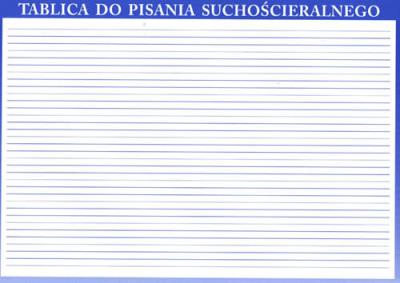 Opakowanie Tablica do pisania suchościeralnego