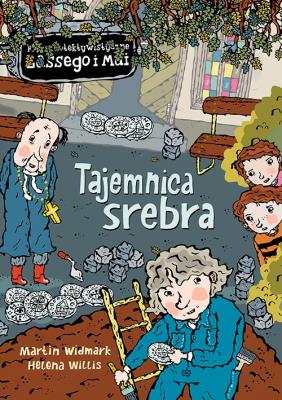TAJEMNICA SREBRA BIURO DETEKTYWISTYCZNE LASSEGO I MAI. Autor: Martin Widmark, Helena Willis. SmakLiter.pl Okładka książki TAJEMNICA SREBRA BIURO DETEKTYWISTYCZNE LASSEGO I MAI