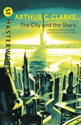 The City And The Stars. Autor: Arthur C. Clarke. SmakLiter.pl Okładka książki The City And The Stars