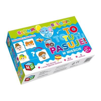 Opakowanie To tu pasuje - w mieście - słonik balonik