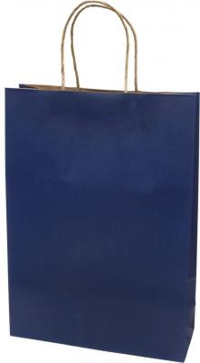 Opakowanie Torba prezentowa creative eko duża granatowa 10 sztuk
