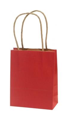 Opakowanie Torba prezentowa creative eko mini czerwona 10 sztuk