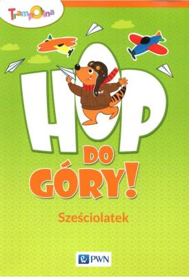 Trampolina. Hop, do góry! Sześciolatek Pakiet PWN. Autor: praca zbiorowa. SmakLiter.pl Okładka książki Trampolina. Hop, do góry! Sześciolatek Pakiet PWN