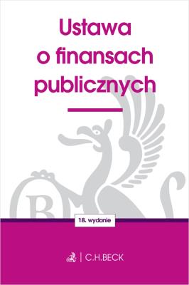 Ustawa o finansach publicznych w18 TP. Autor: Opracowanie zbiorowe. SmakLiter.pl Okładka książki Ustawa o finansach publicznych w18 TP