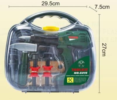 Opakowanie Wiertarka na baterie + akcesoria w teczce