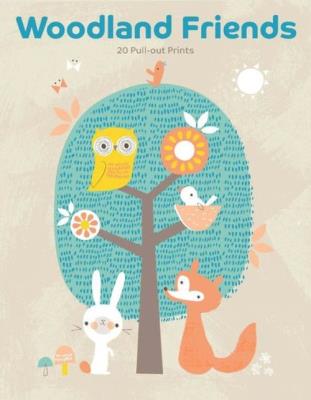 Woodland Friends 20 Pull-out Prints. Wydawca: Laurence King Publishing. SmakLiter.pl Opakowanie Woodland Friends 20 Pull-out Prints