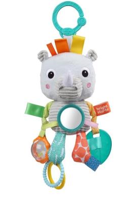 Zawieszka Nosorożec z gryzakami. Wydawca: Dumel. SmakLiter.pl Opakowanie Zawieszka Nosorożec z gryzakami