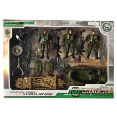 Opakowanie Zestaw 3 żołnierze + akcesoria