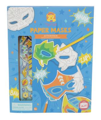 Opakowanie Zestaw kreatywny Maski - niebieski