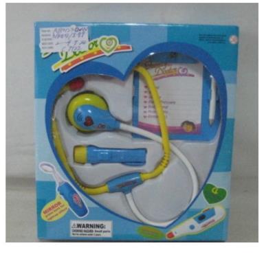 Opakowanie Zestaw mały doktor z biciem serca