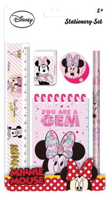 Opakowanie Zestaw przyborów szkolnych + notes Minnie