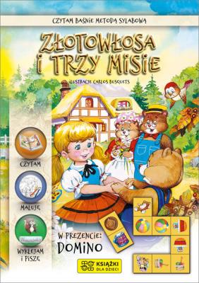 Okładka książki Złotowłosa i trzy misie
