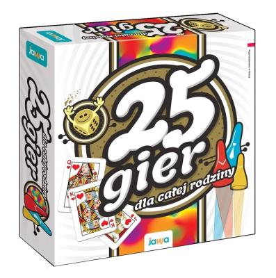 25 Gier dla całej rodziny JAWA. Wydawca: Jawa. SmakLiter.pl Opakowanie 25 Gier dla całej rodziny JAWA