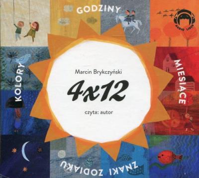 4x12 - Audiobook. Autor: Brykczyński Marcin. SmakLiter.pl Okładka książki 4x12 - Audiobook