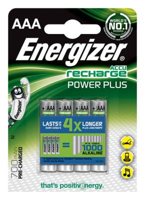 Opakowanie AKUMULATOR ENERGIZER POWER PLUS AAA 4 SZT