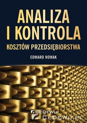 Okładka książki Analiza i kontrola kosztów przedsiębiorstwa