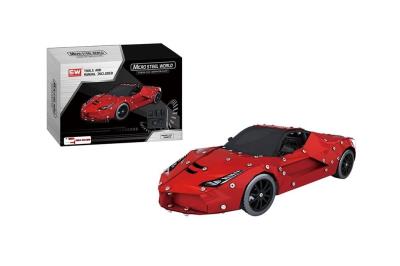 Opakowanie Auto sportowe do skręcania metal 597 elementów