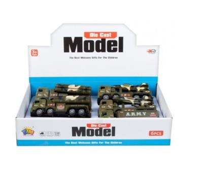 Opakowanie Auto wojskowe metalowe 16cm