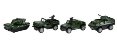 Opakowanie Auto wojskowe metalowe 7cm