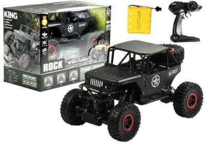 Auto Zdalnie Sterowane Jeep R/C 1:18 Czarne. Wydawca: Lean Toys. SmakLiter.pl Opakowanie Auto Zdalnie Sterowane Jeep R/C 1:18 Czarne