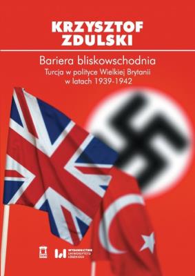 Bariera bliskowschodnia. Autor: Zdulski Krzysztof. SmakLiter.pl Okładka książki Bariera bliskowschodnia