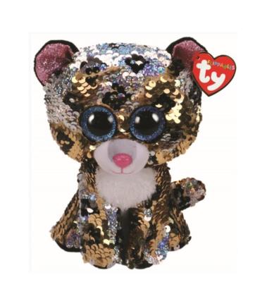 Opakowanie Beanie Boos Flippables Sterling - Cekinowy lampart