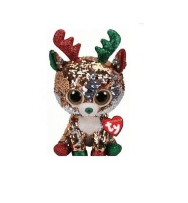 Opakowanie Beanie Boss Flippables Tegan - Cekinowy renifer