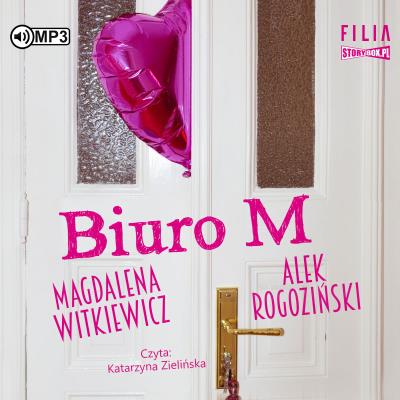 CD MP3 BIURO M. Autor: Witkiewicz Magdalena, Alek Rogoziński. SmakLiter.pl Okładka książki CD MP3 BIURO M