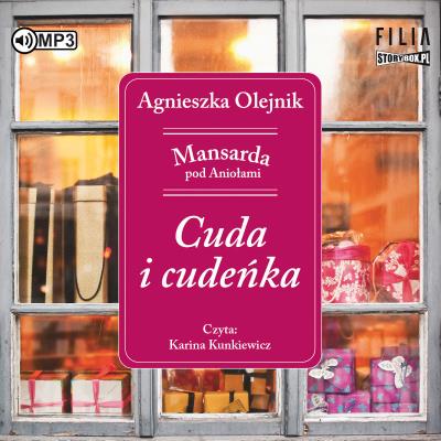 Okładka książki CD MP3 CUDA I CUDEŃKA MANSARDA POD ANIOŁAMI TOM 1