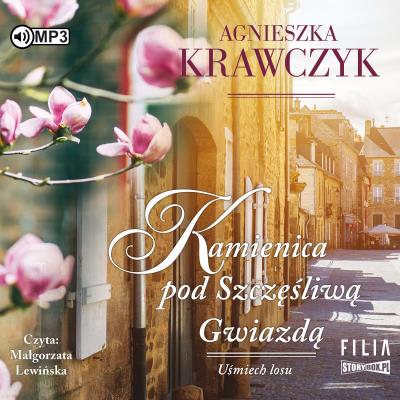 CD MP3 KAMIENICA POD SZCZĘŚLIWĄ GWIAZDĄ UŚMIECH LOSU TOM 1. Autor: Krawczyk Agnieszka. SmakLiter.pl Okładka książki CD MP3 KAMIENICA POD SZCZĘŚLIWĄ GWIAZDĄ UŚMIECH LOSU TOM 1