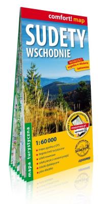 Okładka książki Comfort!map Sudety Wschodnie 1:60 000 mapa