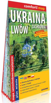 Opakowanie Comfort! map Ukraina zachodnia, Lwów 1:500 000