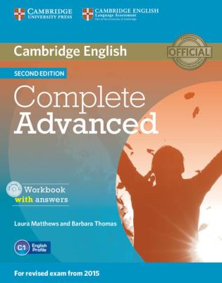 Complete Advanced Workbook with answers + CD. Autor: Matthews Laura, Thomas Barbara. SmakLiter.pl Okładka książki Complete Advanced Workbook with answers + CD