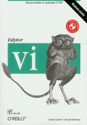 Okładka książki Edytor vi